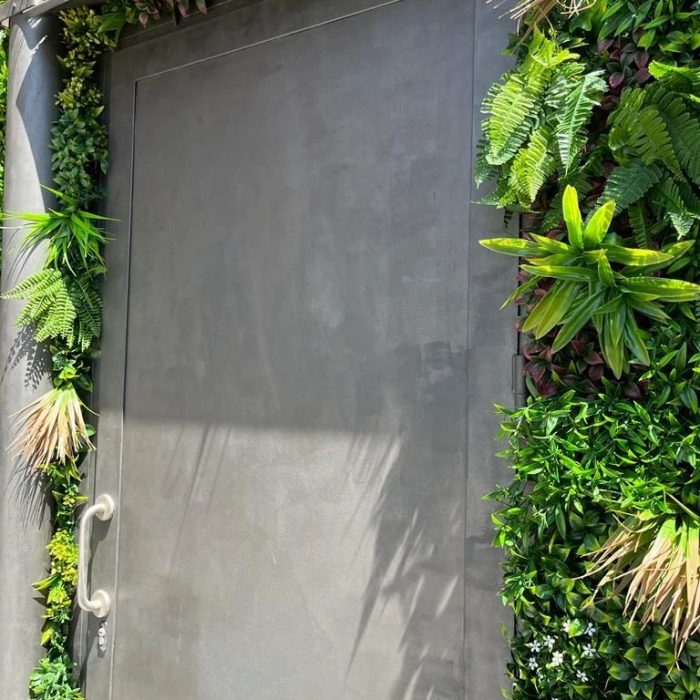 jardín vertical artificial - tropical